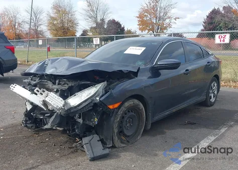 2018 Honda Civic Lx из США, поврежденный, VIN 2HGFC2F51JH555120